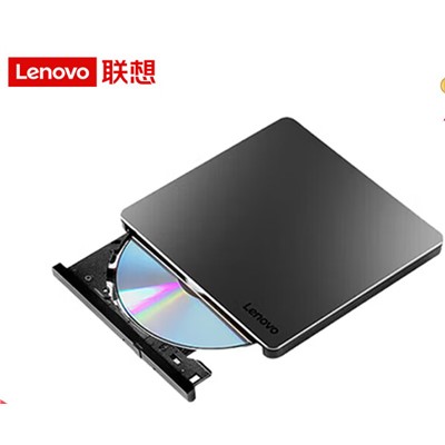 聯想(Lenovo)DB85 光驅 外置DVD刻錄機8倍速鋁合金Type-C/USB外置光驅 移動光驅